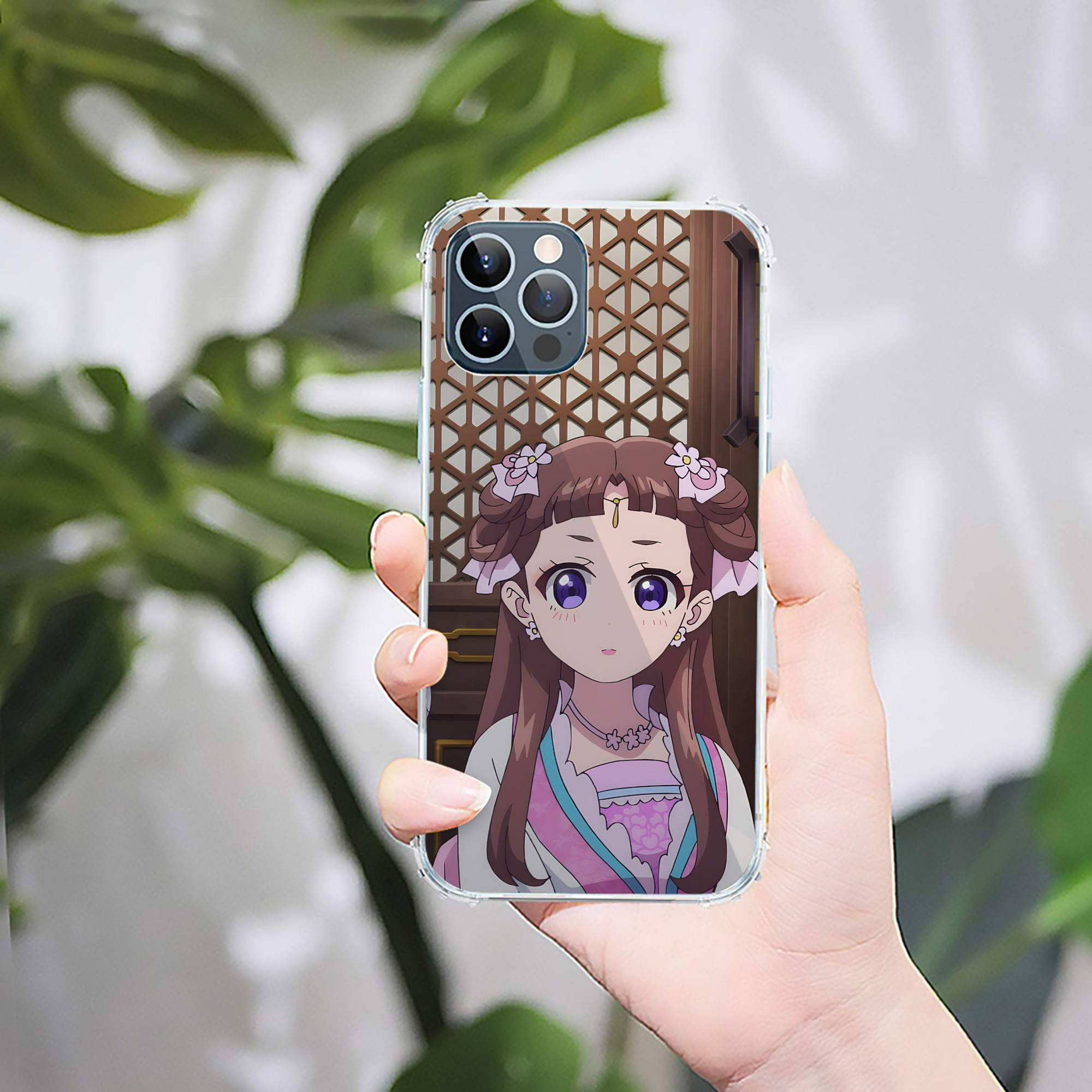 （画像用） 薬屋のひとりごと The Apothecary Diaries 【iPhone 12シリーズ対応】透明スマホケース（クリアソフトケース）